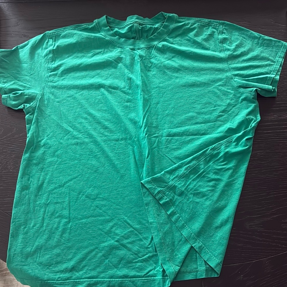 Lululemon All Yours Cotton T-shirt, Green size 10